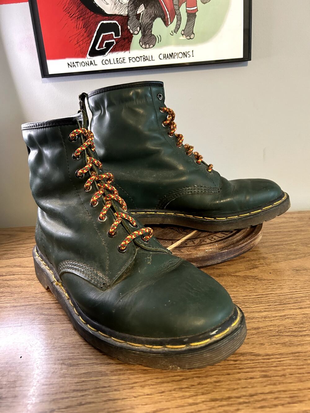 Dr Martens Pascal Forest Green Mens UK 10/US 11/EU 45 MIE